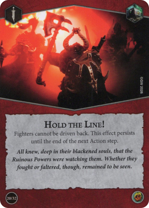 Hold the Line!